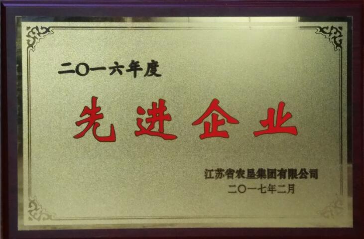 2016年度先進(jìn)企業(yè)